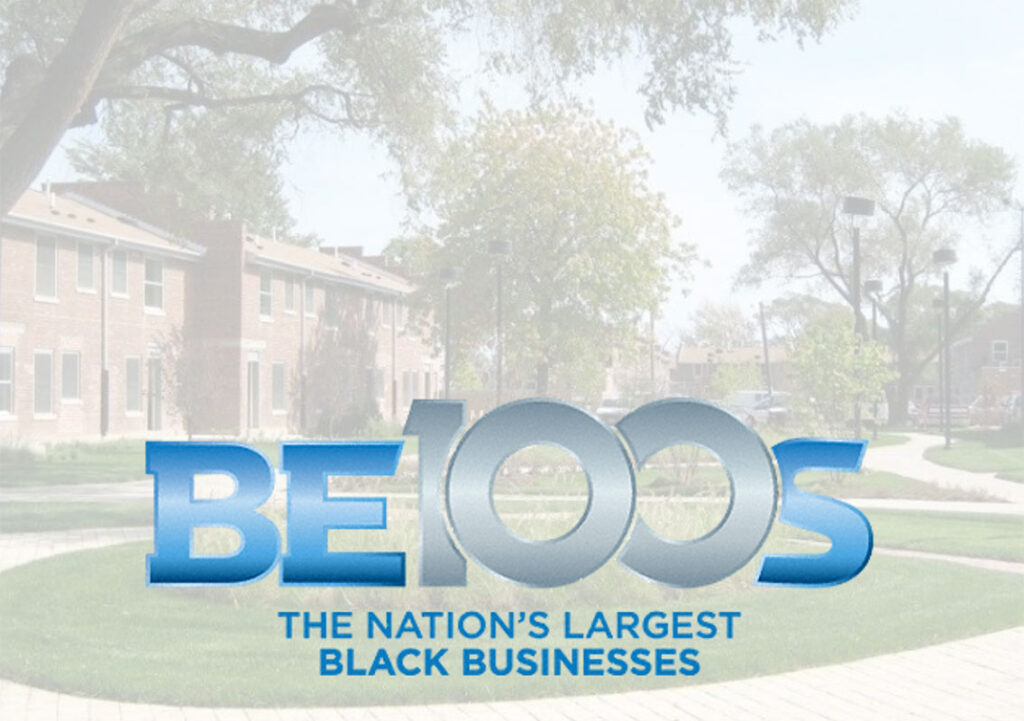 Badge of Black Enterprise Magazine's Top 100 Black businesses,