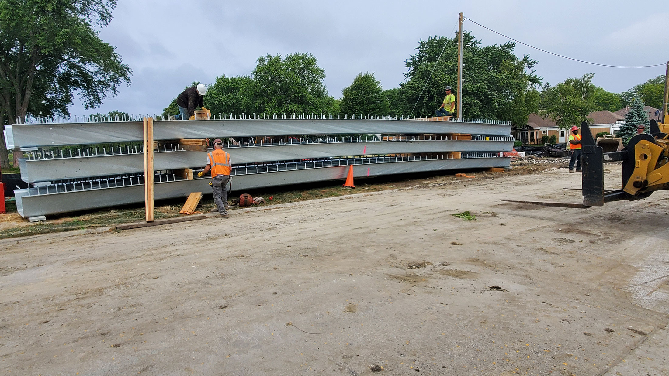 City of Wheaton | U-BEAMS Stored on Site