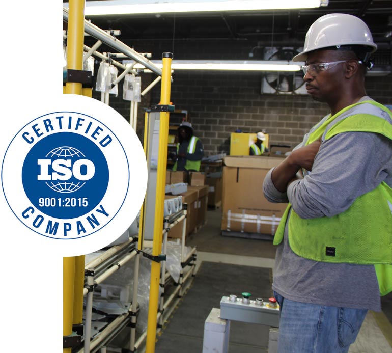 iso certified badge