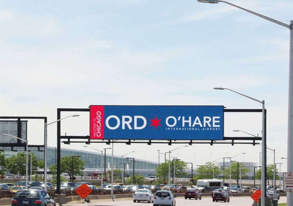 O-Hare Airport Sign